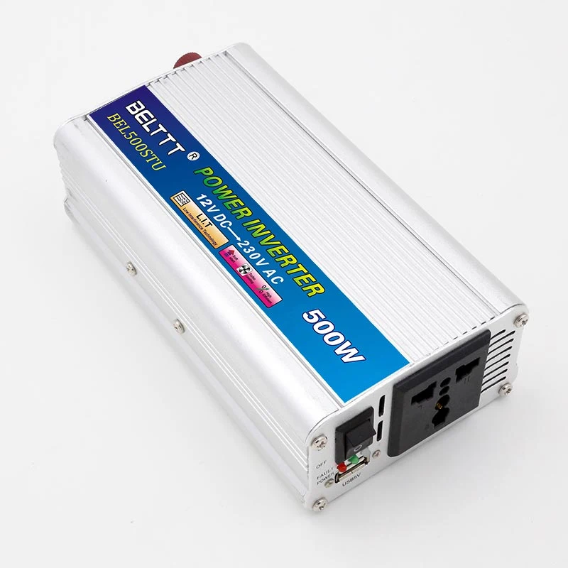 500W Solar Power Inverter DC 24 to AC 220V for Solar Panel System and Car