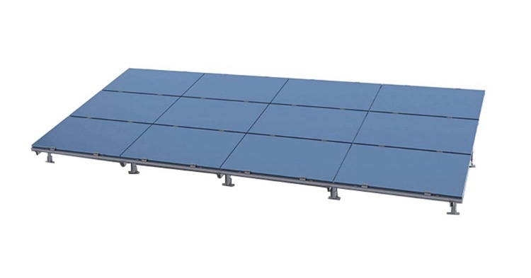 DIY Solar Panel Mount Anodized Aluminum PV Profile Solar Structure Ground Solar Mounting Frame for PV Solar