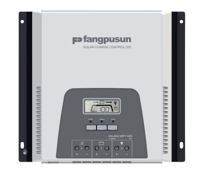 High Quality Fangpusun off Grid 12V 24V 48V Solar Panel System Charge Controller MPPT 50A 30A