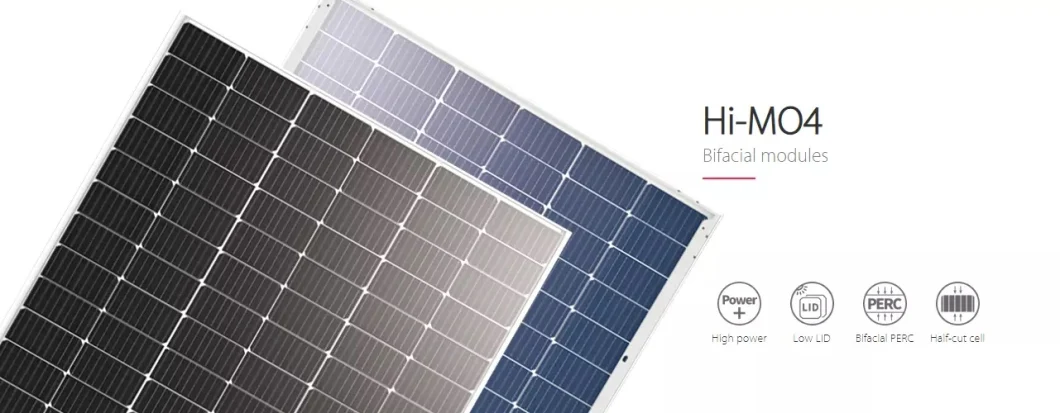 Tier 1 Longi Suntech Bifacial Solar Panels 520W 525W 530W 535W 540W Solar Energy System
