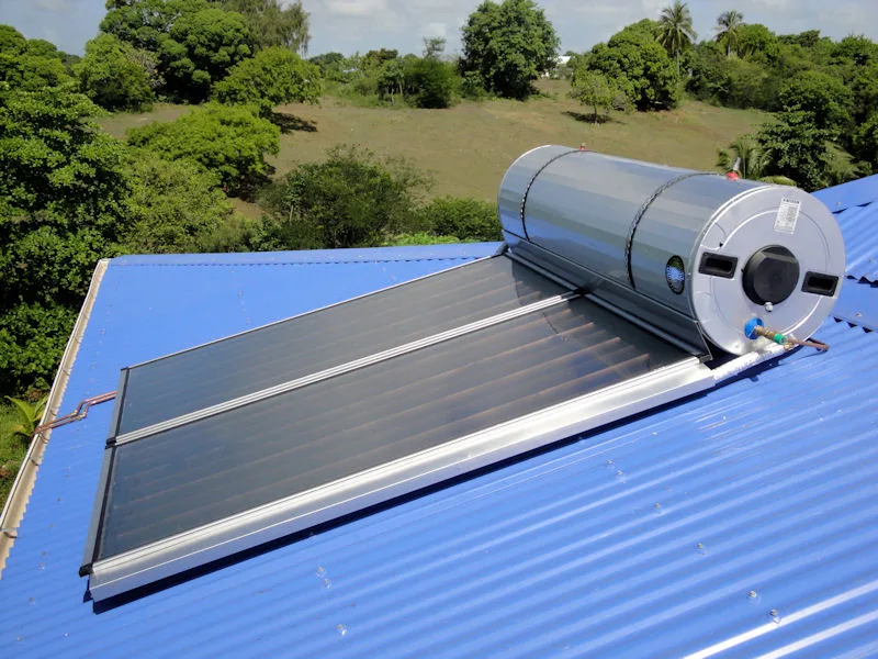 200L Solar Water Heater with Flat Solar Panel