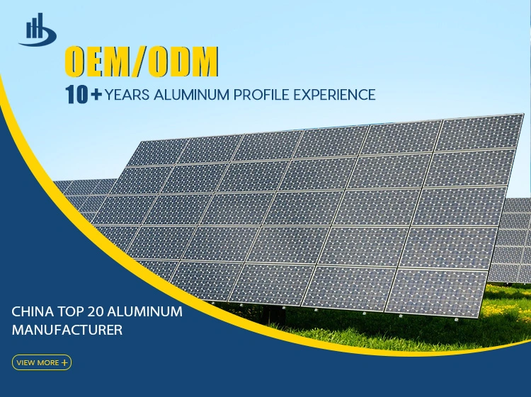 New Style Aluminum Solar Panel Ground Mounted with High Quality