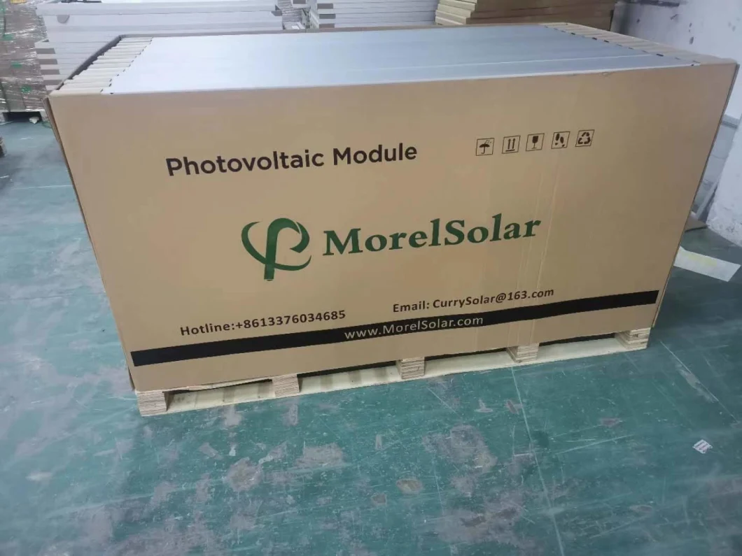 Efficient Solar Energy Morel Monocrystalline 355W 370W Half Cut Mono Solar Panels