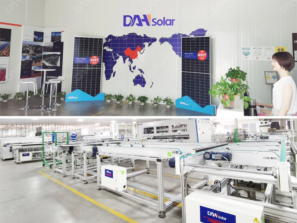 Dah Solar High Efficiency Solar Panel Manufacturer Poly 330W Industrial Solar Panel