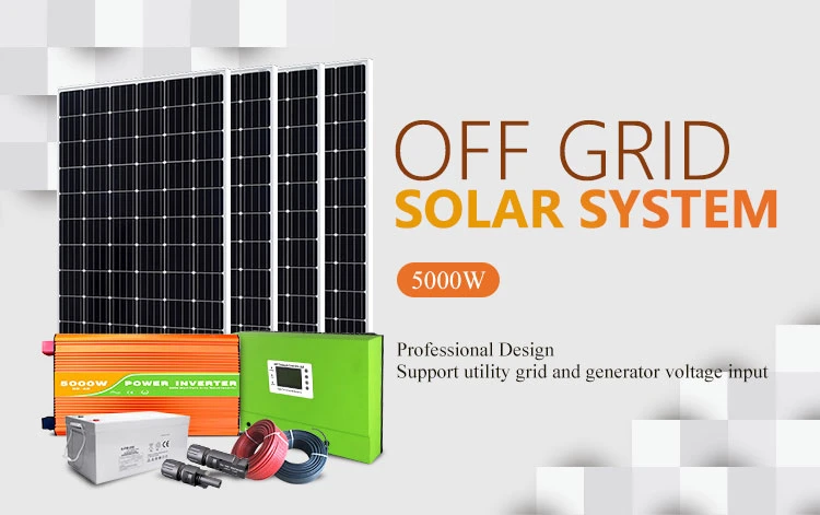 5kw Solar Panel Station Plant off Grid Solar System