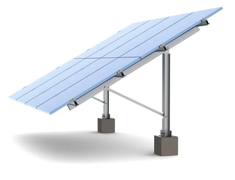 PV Mounting System Rooftop Metal Structure Mounted Sun Tracker Solar Panel Mount for Seam Roof