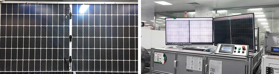 Sunpal Customzied 550W Bifacial Mono Solar Panels