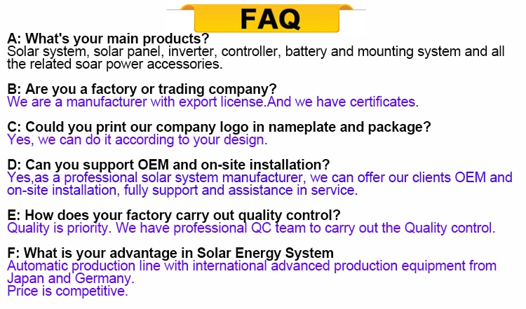 Cheap Solar Panels 60 Solar Cells Poly 285W Solar Panels for Solar Energy System