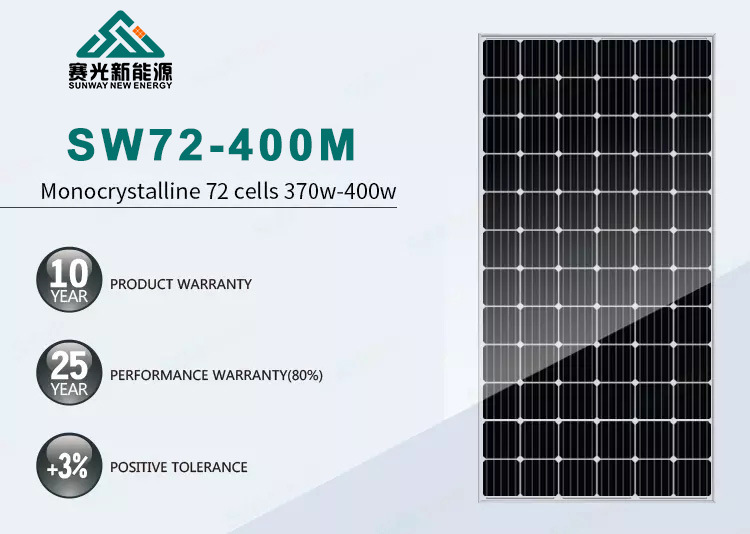 High Efficiencyr Solar Panels 6bb China Factory Solar Panel House 350W 365W 370W Solar Panel