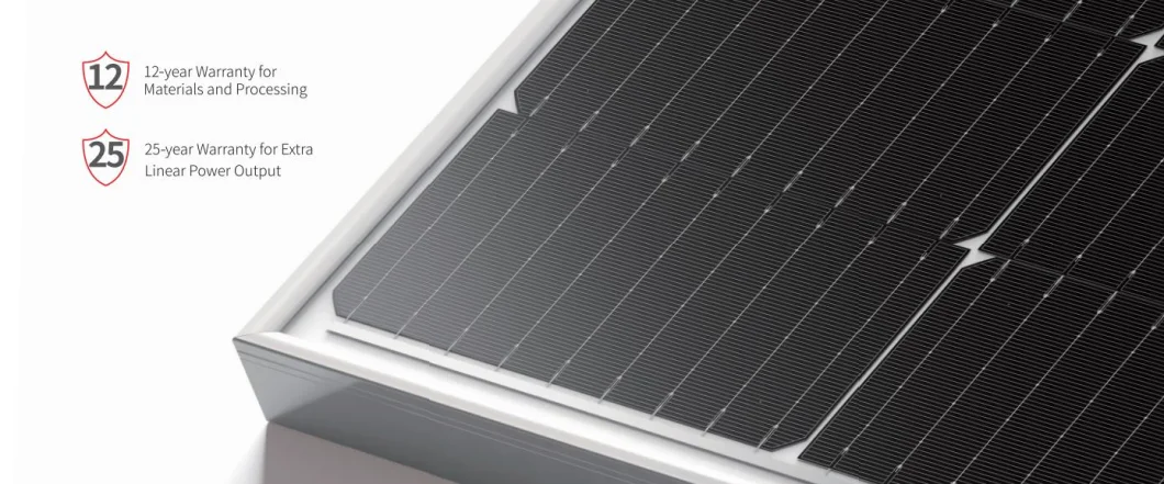1989 Longi Solar Hi-Mo5 182mm Solar Cell Double Glass Bifacial Solar Panel 535W 540W