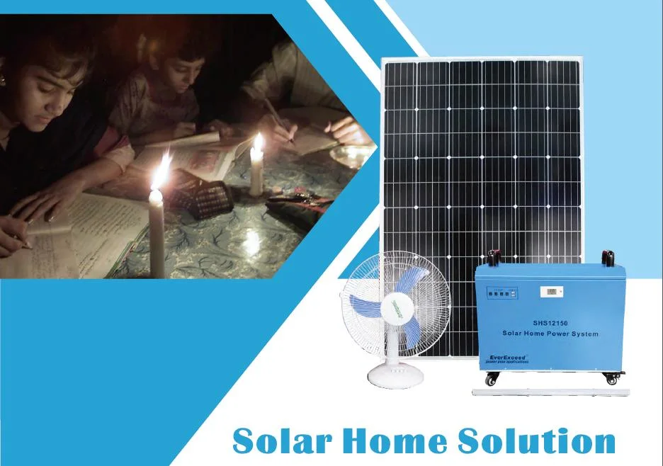 Portable Home Mini Solar Energy System Inverter 300W Solar Powerstation with Solar Panel