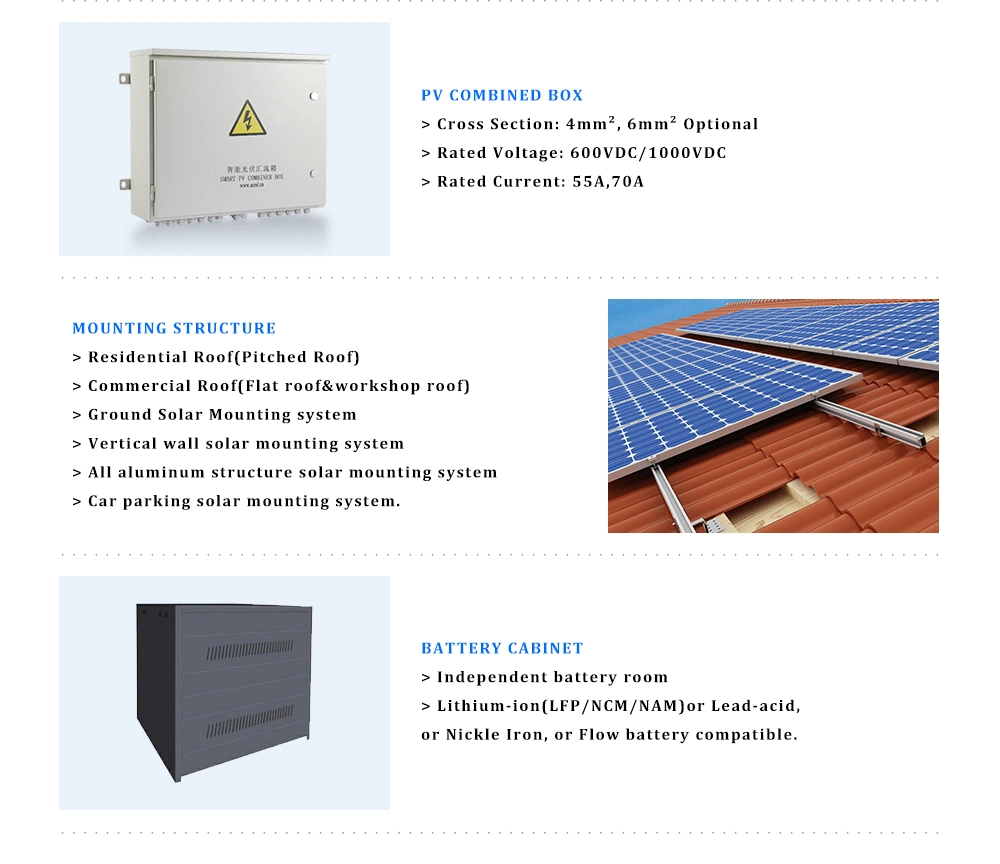 Solar Power System Home 3kw 5kw 7kw 10kw Hybrid Solar Panel System for Home Use off Grid