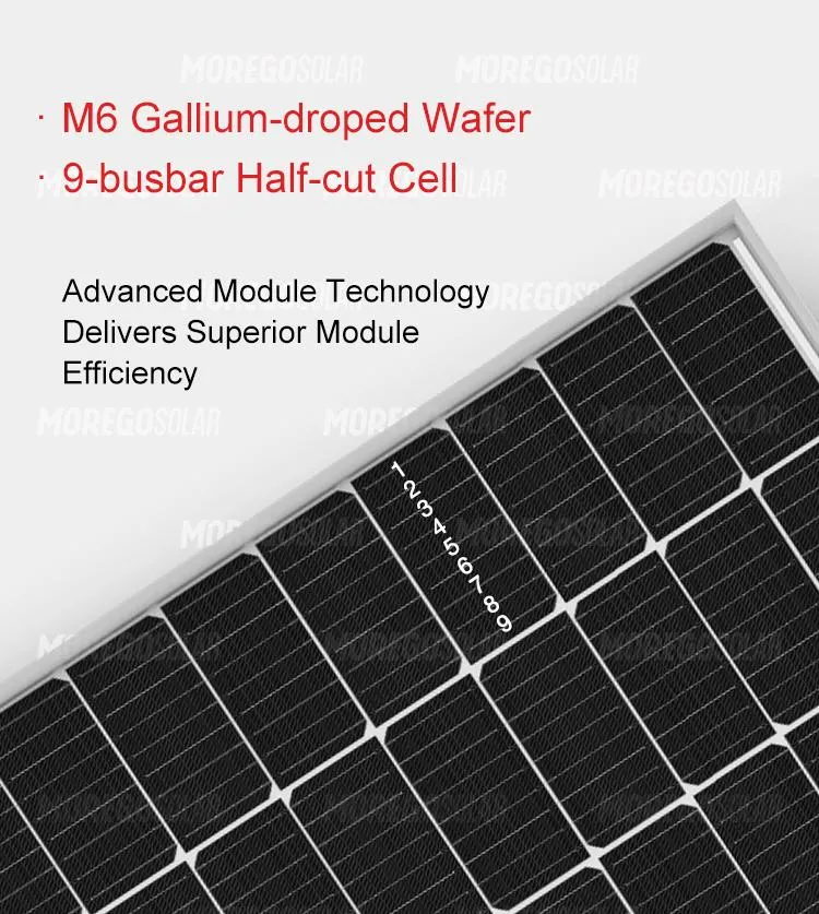 Longi Solar Half Cell Solar Panel 360watt 365 W 370watt 375W 380W Mono Solar Panel