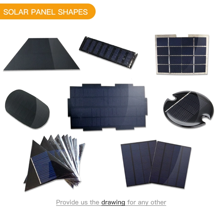 5W 10W 20W 30W 40W 50W 60W 3V 6V 12V Solar Panel Low Price Mini Solar Panel