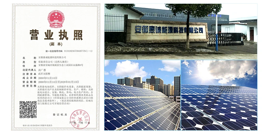 Solar 275W Solar Photovoltaic Panels Solar Panel Manufacturer for Solar Energy System