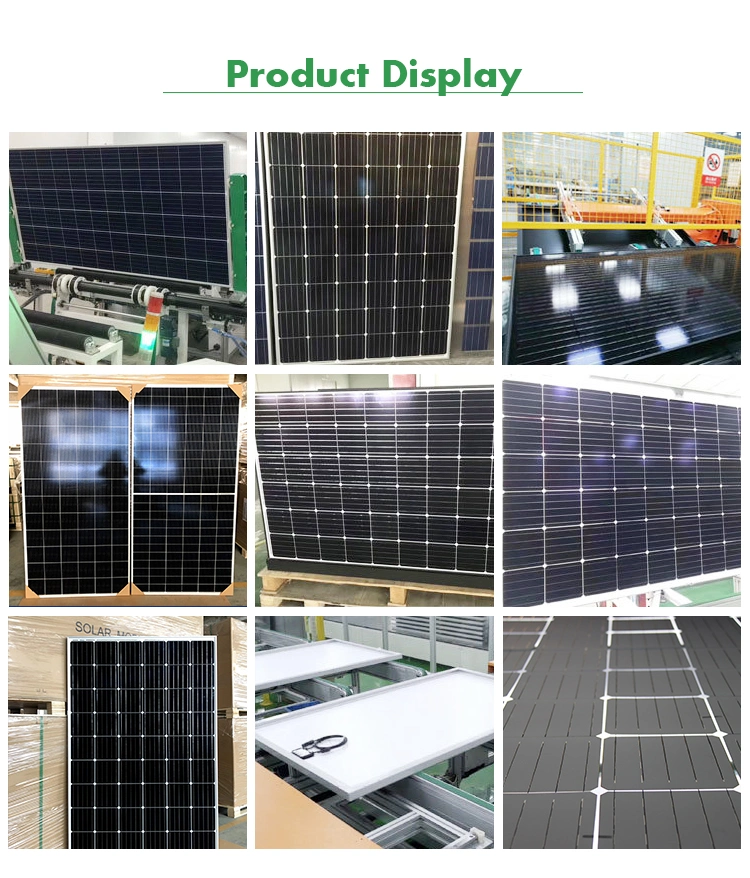 330W 340W Poly Solar Panels 350W PV Solar Panels 360W Panels Solar for House Use