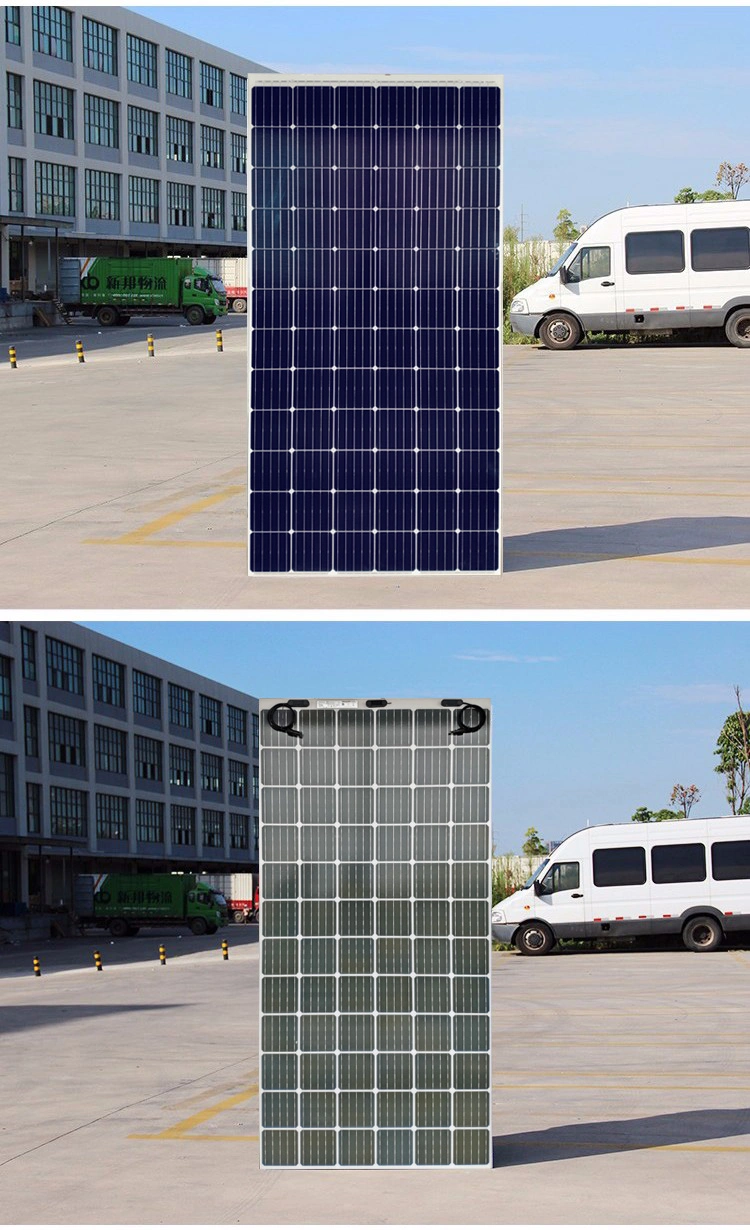 Ja Solar Double Glass Bifacial Perc Mono Solar Panel 380W 72 Cells Solar Panels