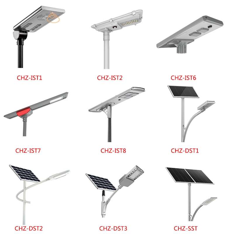 All in One Integrated Outdoor 12V Solar Panel LED Garden Lamps CE RoHS Certificate