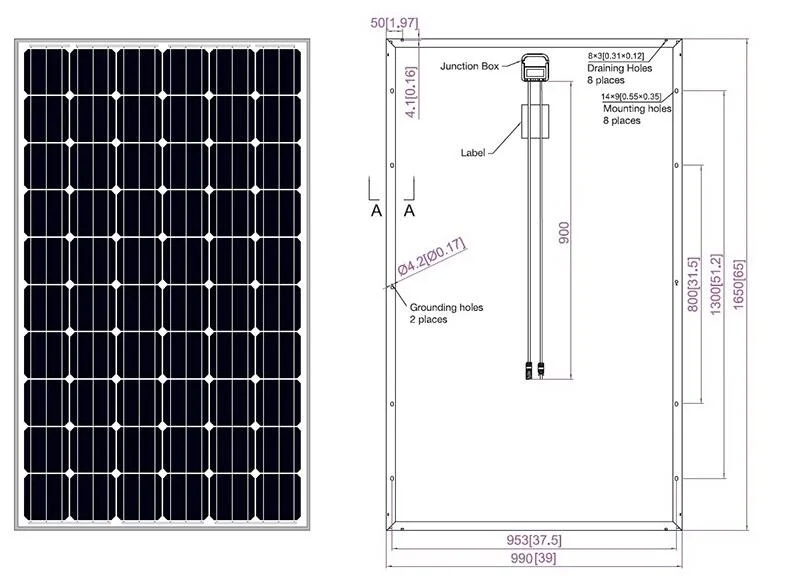 280-320W Mono Solar Panel, Solar PV Module