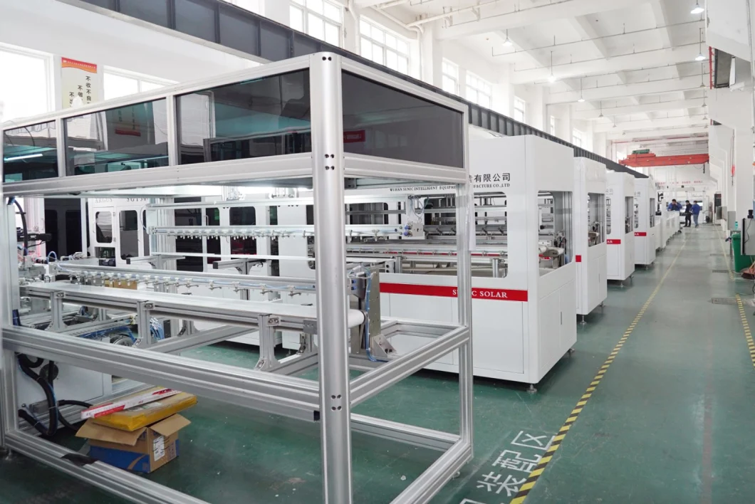 10MW 60MW Solar Panel Production Line 350W Solar Panel Manufacturing Machines