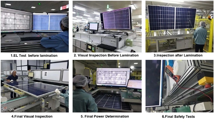 Jinko Tiger Solar Panels Half Cut Cell Mono PV Panels 450-470W