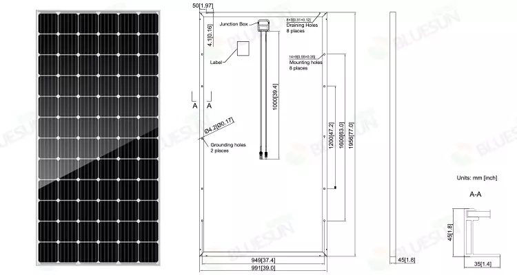 High Efficiencyr Solar Panels 6bb China Factory Solar Panel House 350W 365W 370W Solar Panel
