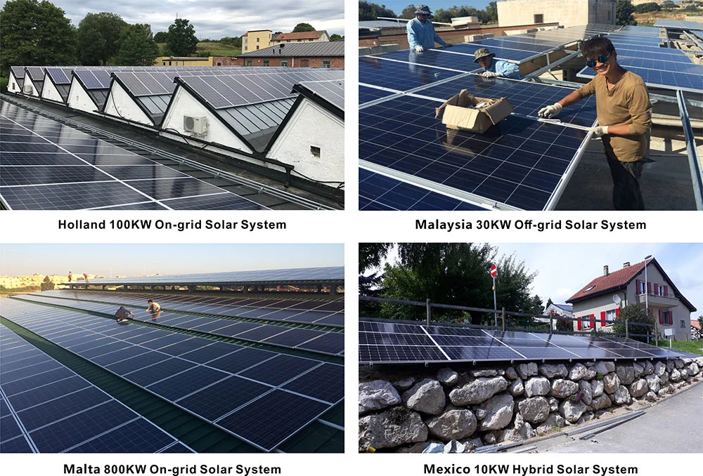 5000W Solar Power System Mono 315W Solar PV Panel Installation