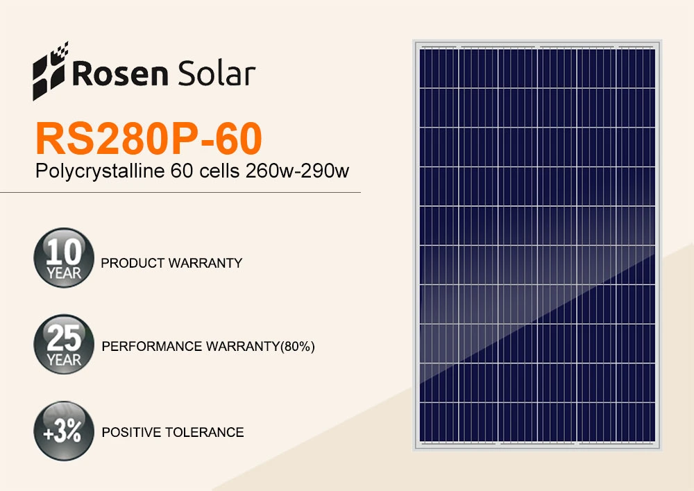 250W 280W 300W 320W 340W Jinko / Ja / Trina / Gcl Mono / Poly Solar Panel