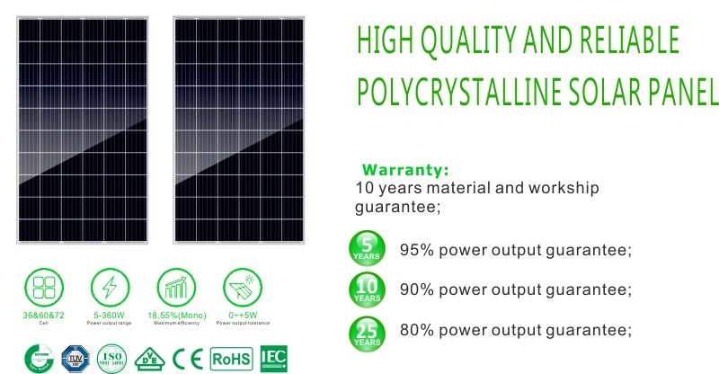 Everexceed 275W Poly Solar Panel / Solar Module for Solar System Installation