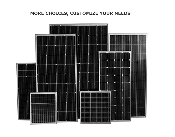 Mono Poly Solar PV Solar Cells Solar Module for Solar Energy System Solar off Grid System Panels Factory Customized Small Watt Solar Panel Mono 60W 80W