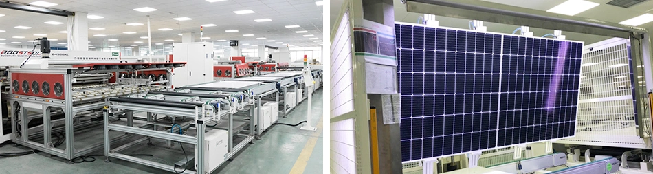 Sunpal Bifacial 9bb Tech 600 Wp Solar Panels Vietnam Stock