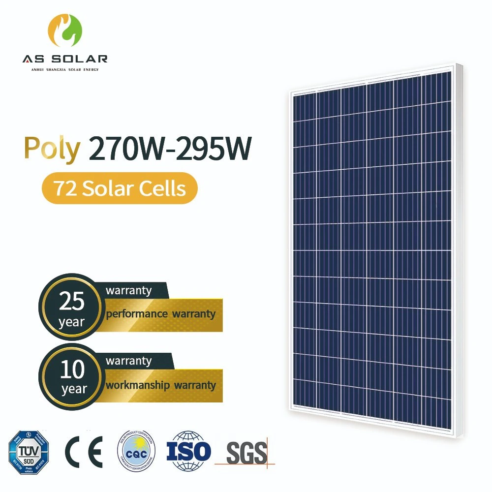White Solar Panels 275W Solar Energy Power Poly Solar Modules