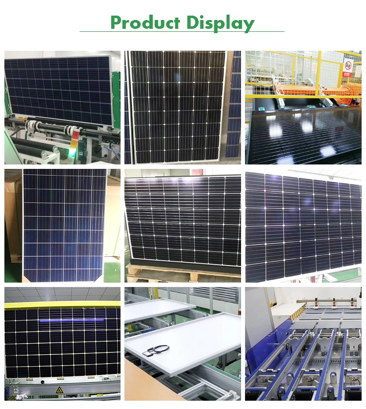 Wholesale High Efficiency Mono Solar Panel 500W 510W PV Solar Panel 5bb Solar Power