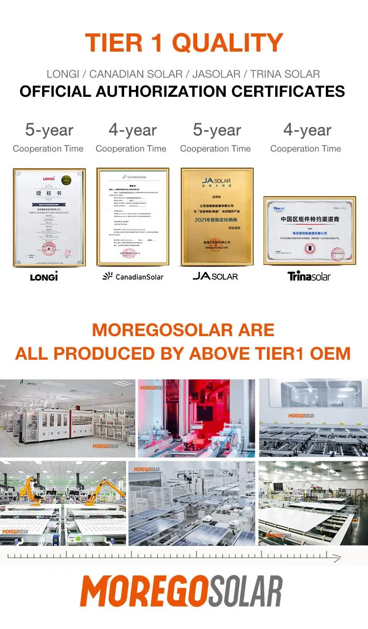 Moregosolar Overlapping Solar Panel Manufacturer 470W 475W 480W 485W 490W Shingles Mono Solar Panel
