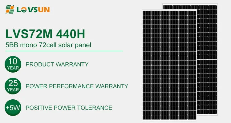 440 Watt Lovsun Solar Panels Photovoltaic Solar Power Panels