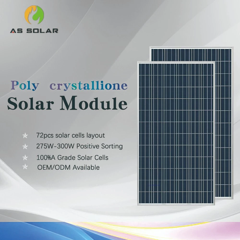 Good Quality Photovoltaic Panel 260W-340W Poly Solar Panel Polycrystalline Solar Modules Solar Power System