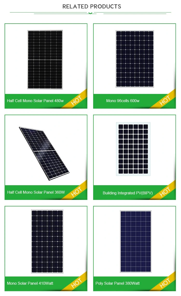 Yangtze Solar Panel Half Cell 440W 450W 460W for Sale