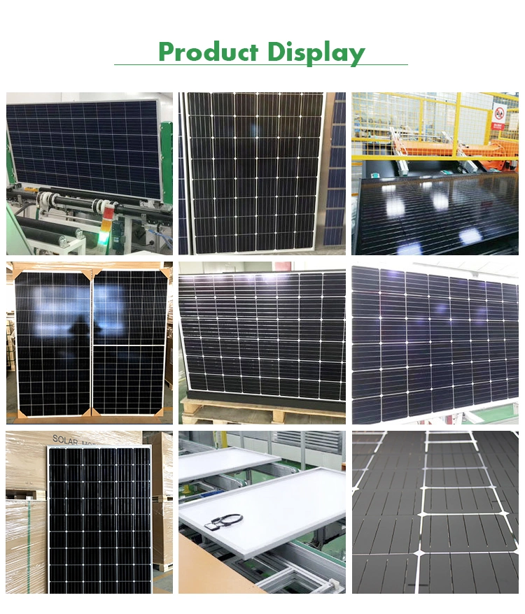 Top Quality Solar Module Manufacturer Mono 300W 320W 330W Solar Panel