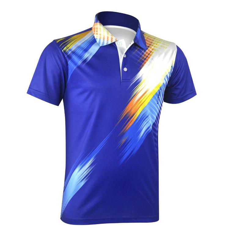 High Quality Custom Made Full Printing 100% Polyester Sublimated Shirts Sport T Shirt Polo Shirts