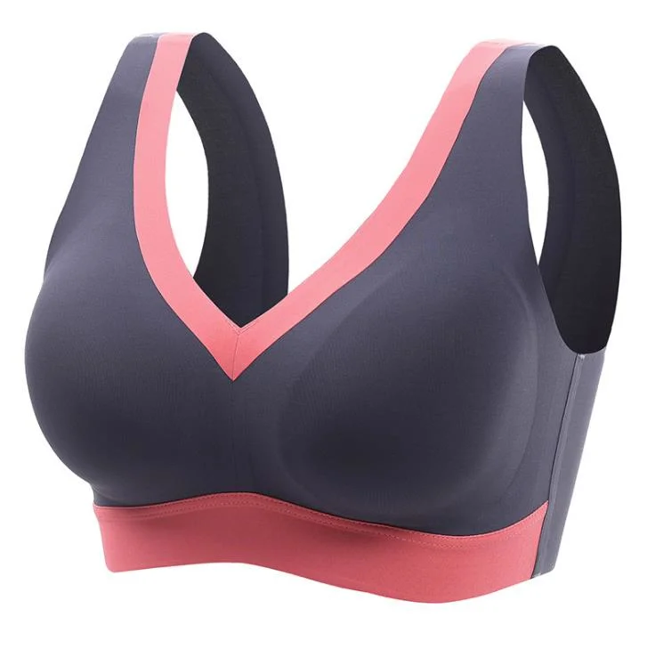 New Style One Piece Comfortable Prevent Exposure Tube Top Fitness Bra Seamless Sport Bra for Women