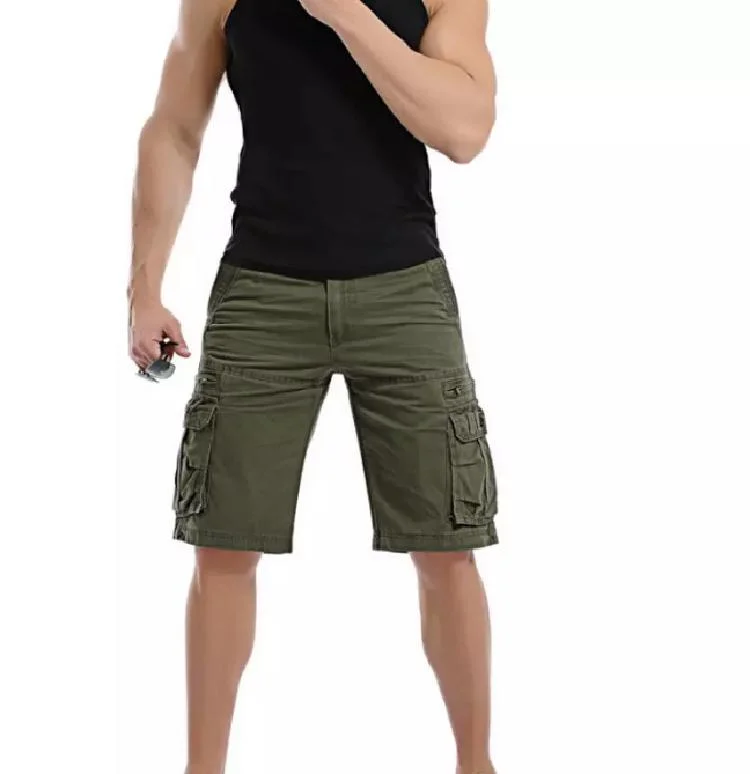 2021 Hot Selling Men Camo Cargo Shorts Military Combat Summer Sport Casual Pants Multi-Pocket New