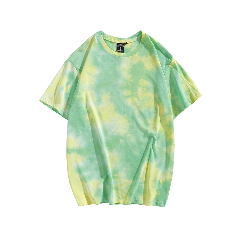 High Quality Wholesale Tye Dye T Shirt Custom Logo Printing Multi Color Tie Dye T Shirt