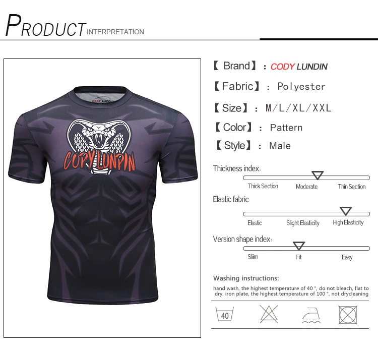 Cody Lundin New Style Sport Wear Crew Neck Cotton Long Sleeves Tshirt Men