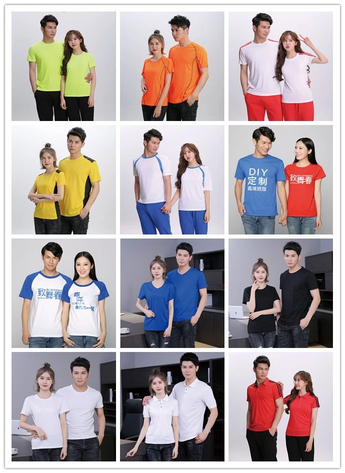 Sports T Shirt Woman Cotton T-Shirt Polo Shirt 100 Cotton