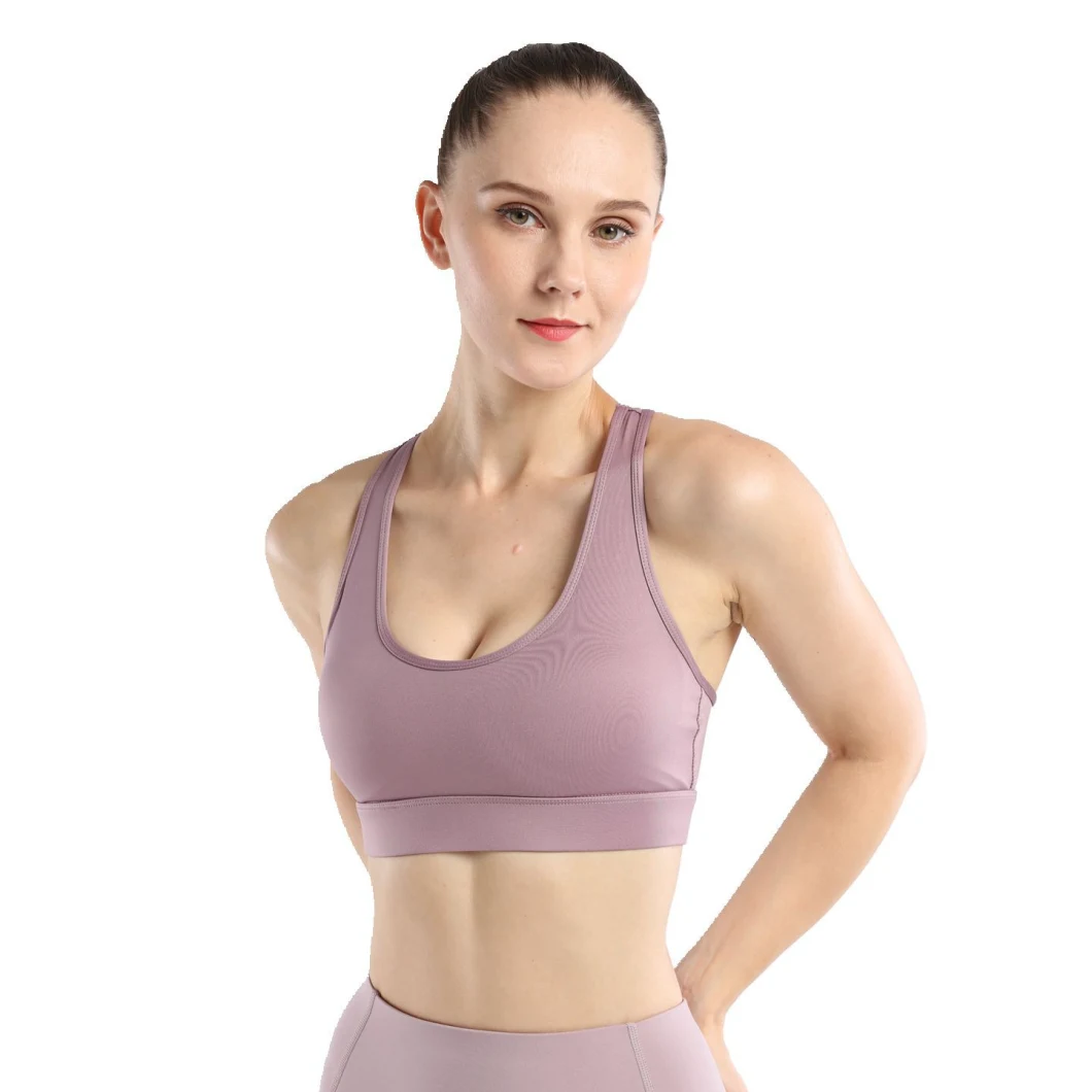 New Style Outdoor Running Fitness Clothes Sports Underwear Vest Yoga Shockproof Sports Bra