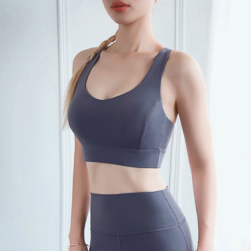 Customize High Quality Workout Crop Tops High Impact Yoga Bra Sports Bra for Women