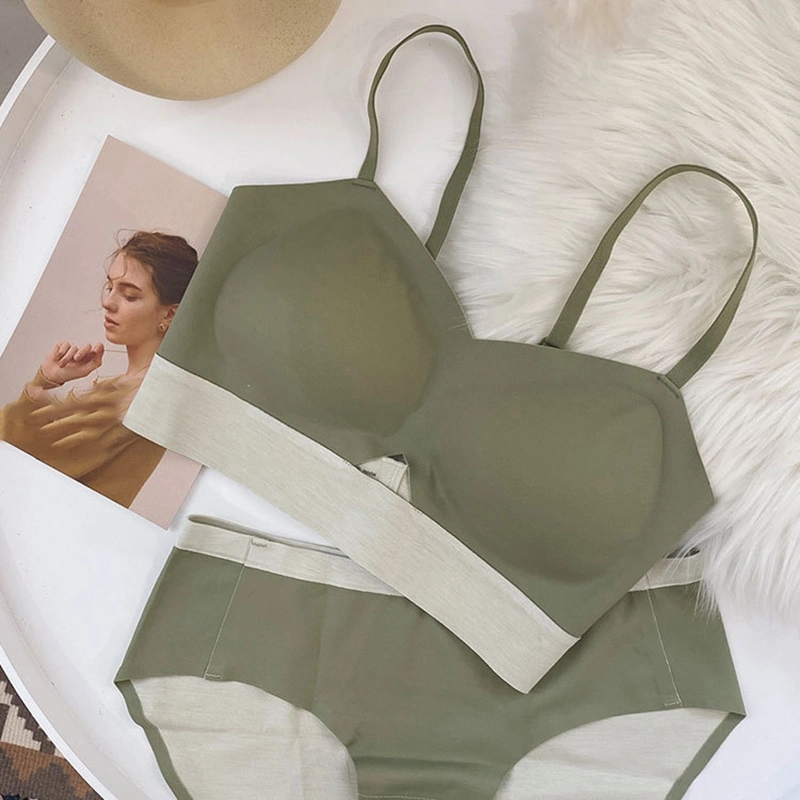 2020 Women's Seamless Breathable and Quick-Drying Sports Sleep Bra