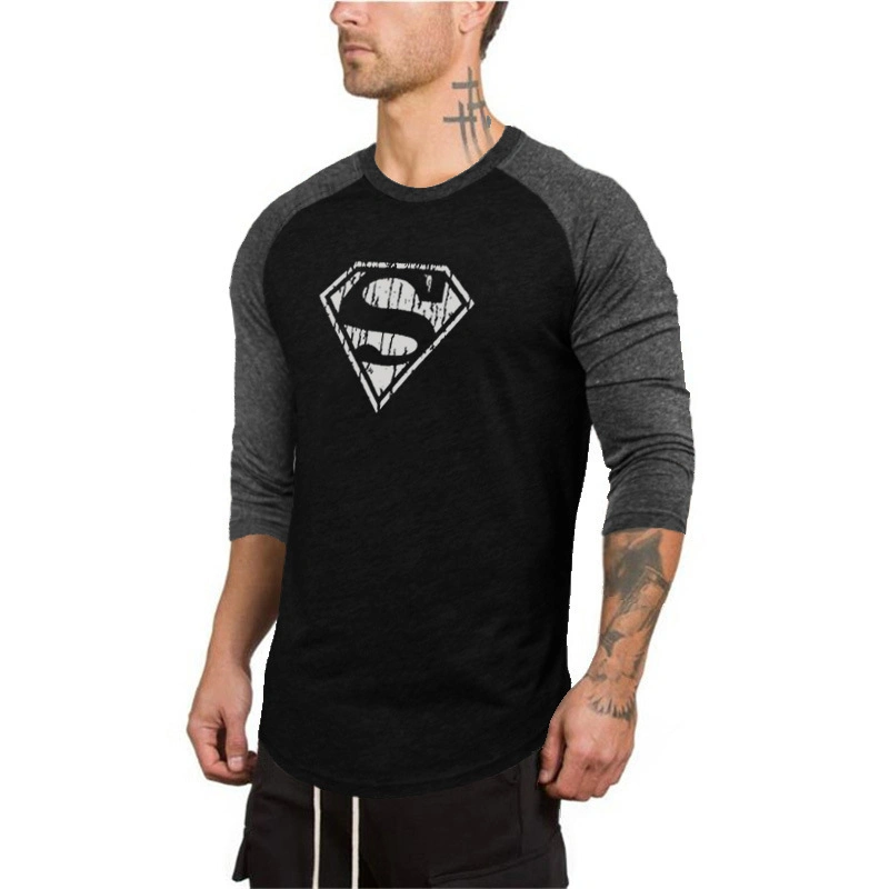 China Factory Wholesale Tee Men's Sports Wear Dry Fit T Shirt Fitness