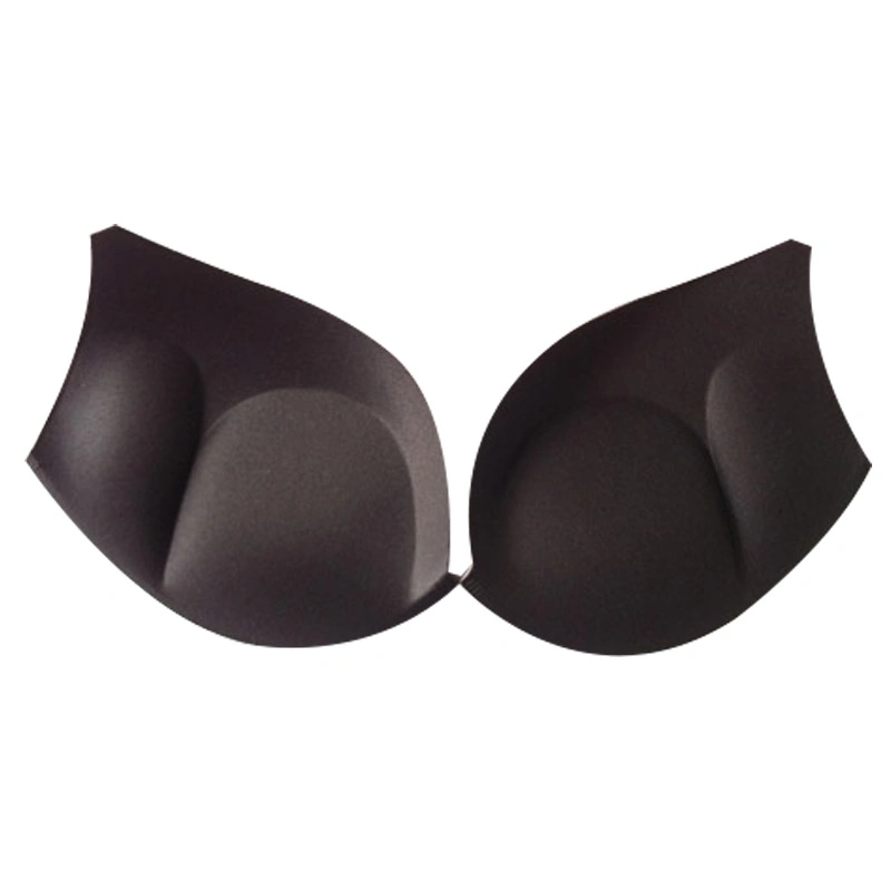 Flexible Black Sponge Underwear Insert Bra Cups for Women