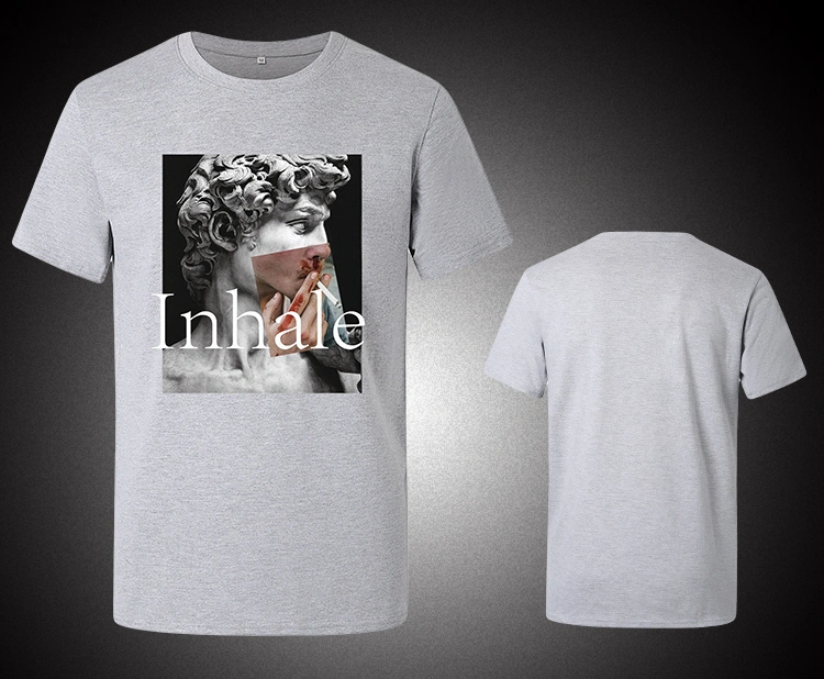 Cody Lundin Casual V Neck Sports Wear Digital Print Men T Shirt